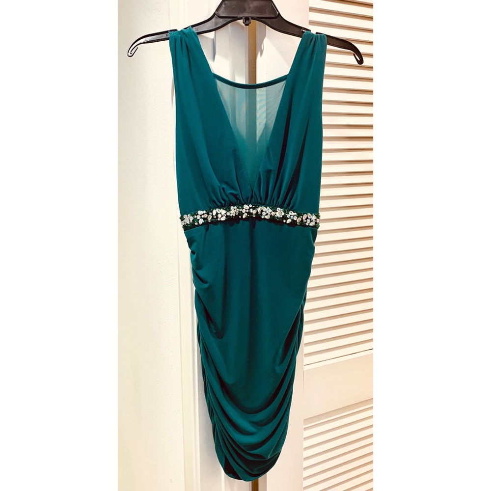 Formal green dress